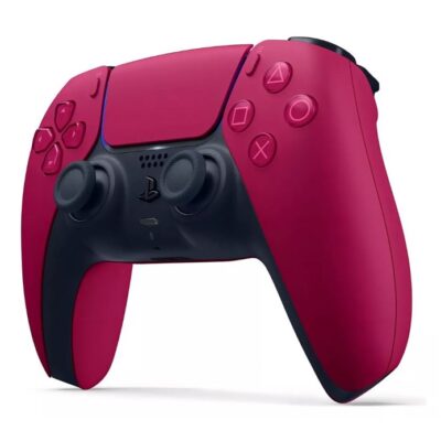 Controle joystick sem fio Sony PlayStation DualSense CFI-ZCT1W cosmic red