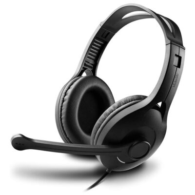 Headset Edifier Profissional Stereo Redução de Ruído Usb - Preto