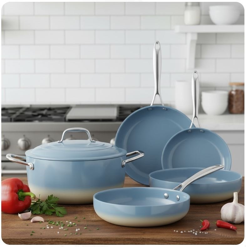 As panelas de cerâmica pura ou com revestimento são seguras