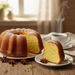 Bolo de Fubá com Erva-Doce Aroma e Sabor do Café da Tarde