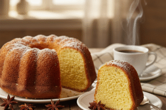 Bolo de Fubá com Erva-Doce Aroma e Sabor do Café da Tarde