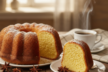 Bolo de Fubá com Erva-Doce Aroma e Sabor do Café da Tarde