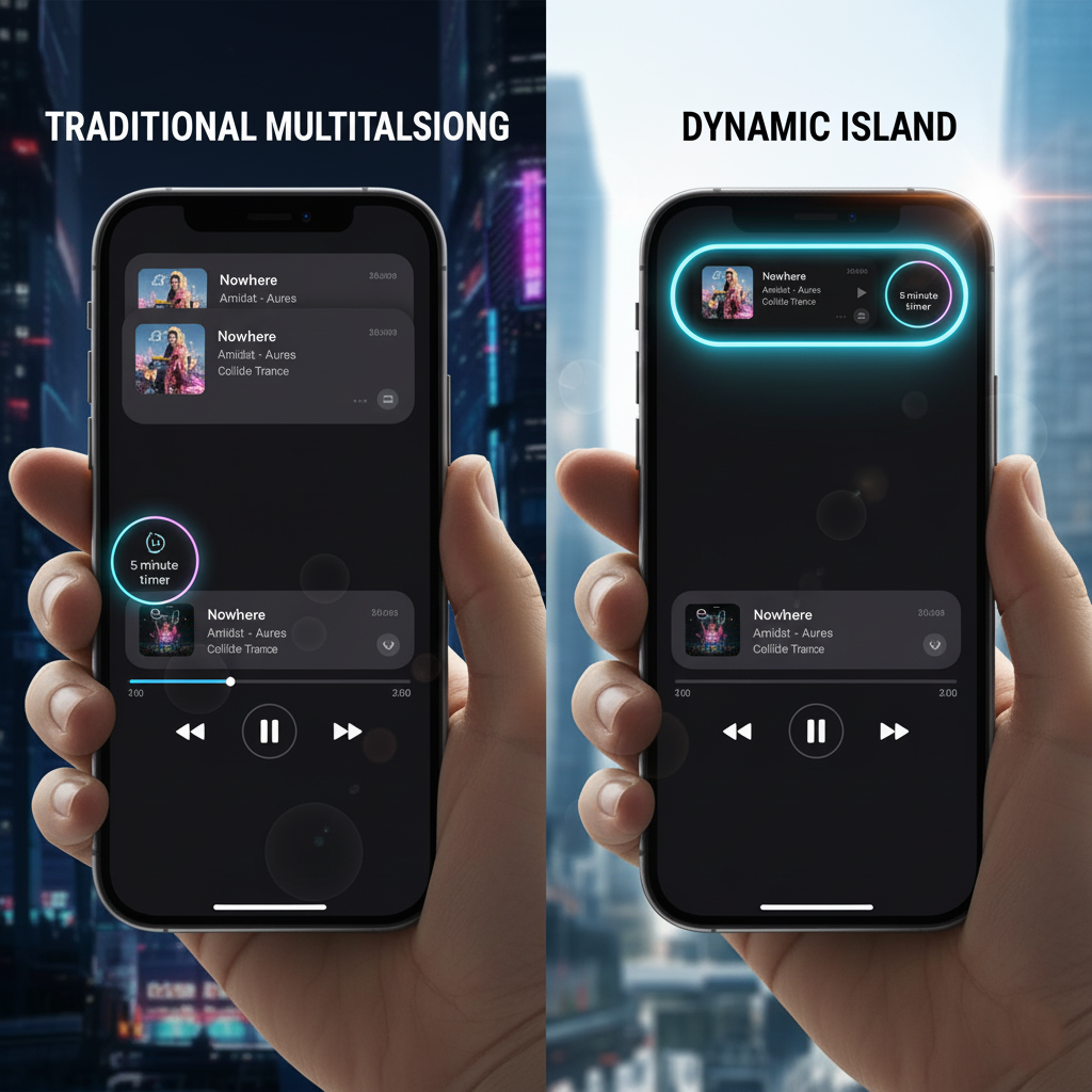 Dynamic Island Produtividade, Gimmick ou o Futuro da Apple