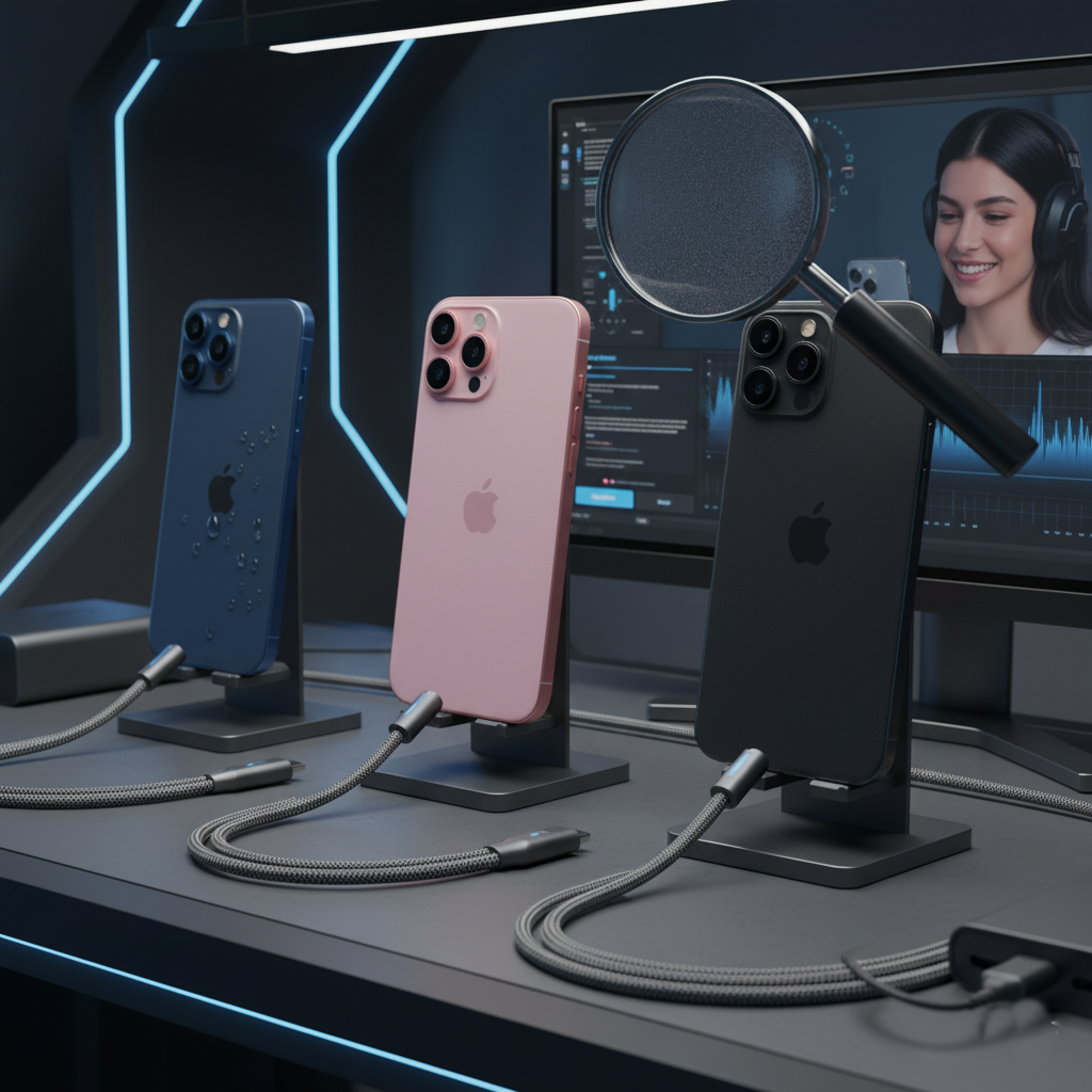 USB-C e Fosco O Design do iPhone 15 e seu Impacto no Uso