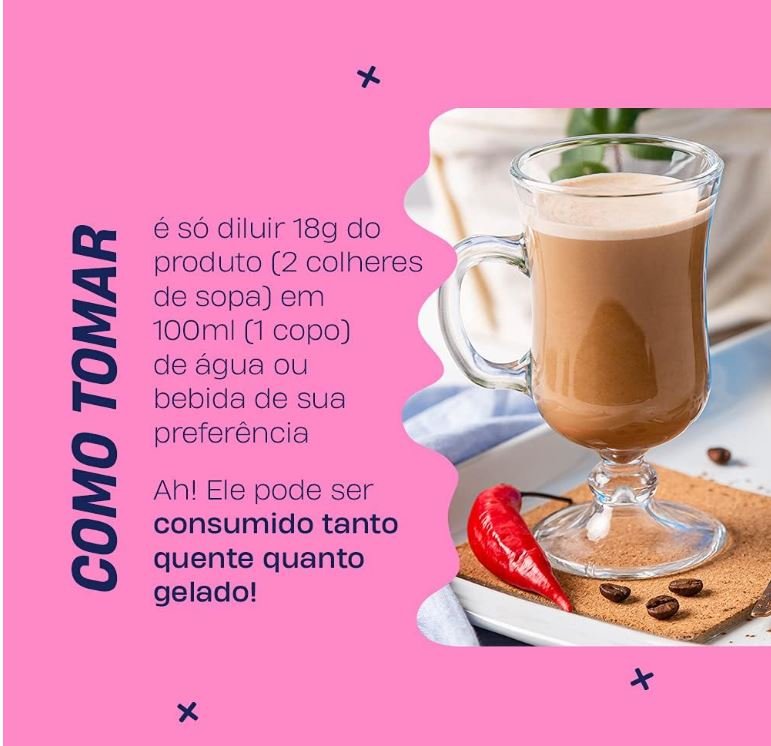 ☕ Cappuccino +Mu (com Whey, Canela e Pimenta) - 200g