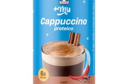 ☕ Cappuccino +Mu (com Whey, Canela e Pimenta) - 200g