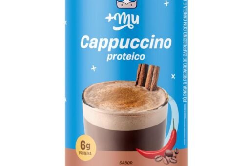☕ Cappuccino +Mu (com Whey, Canela e Pimenta) - 200g