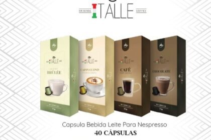 ☕ Capsulas Nespresso Chocolate Brulee Cappuccino Café Italle 40 Unidades de qualidade