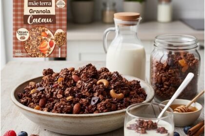 A Melhor Granola de Cacau Caseira: Crocante, Saudável e Irresistível