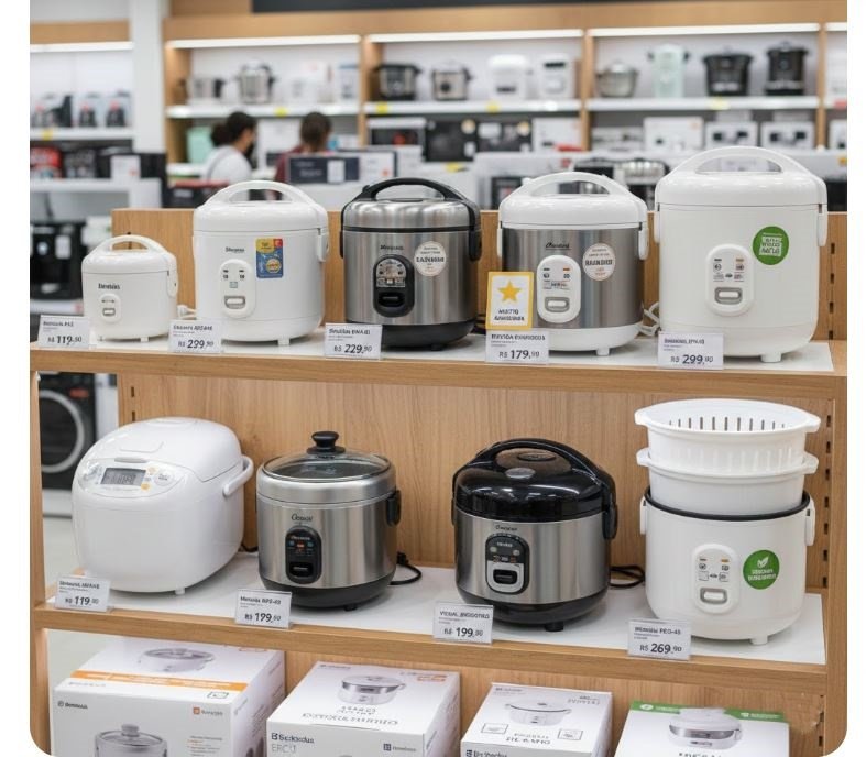 As Melhores Panelas de Arroz na sua Cozinha