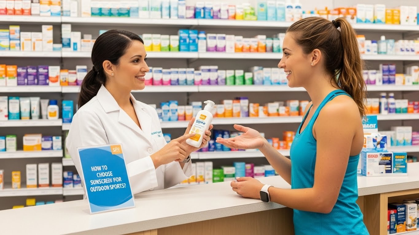 Como escolher protetor solar para práticas esportivas ao ar livre