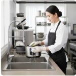 Como limpar corretamente a panela de arroz elétrica Pode molhar a parte elétrica