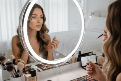 Corretivo estratégico para iluminar sem marcar linhas