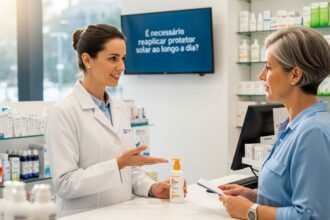 É necessário reaplicar o protetor solar ao longo do dia