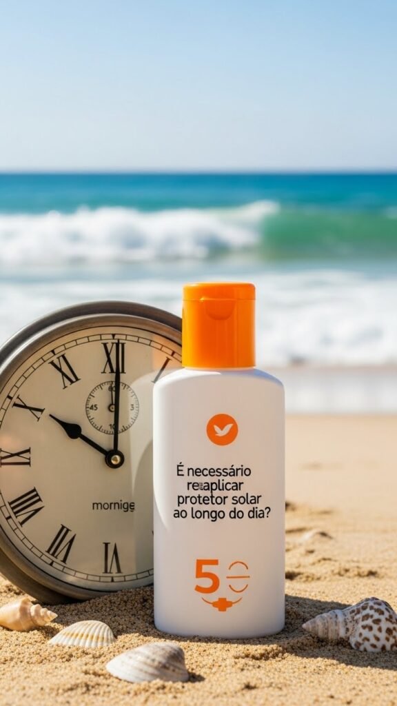 É necessário reaplicar o protetor solar ao longo do dia