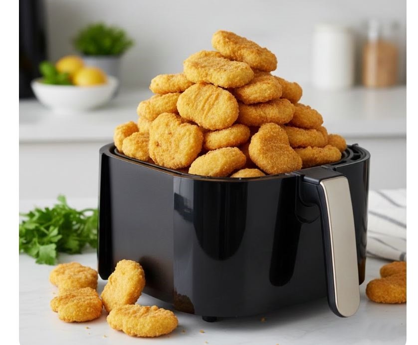 Não encha demais o cesto da Fritadeira Air Fryer