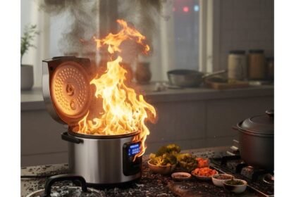 Panela de arroz elétrica é segura para uso diário É segura para idosos