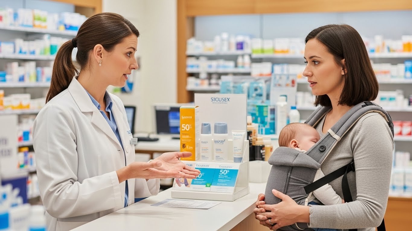 Pode dormir usando protetor solar no rosto