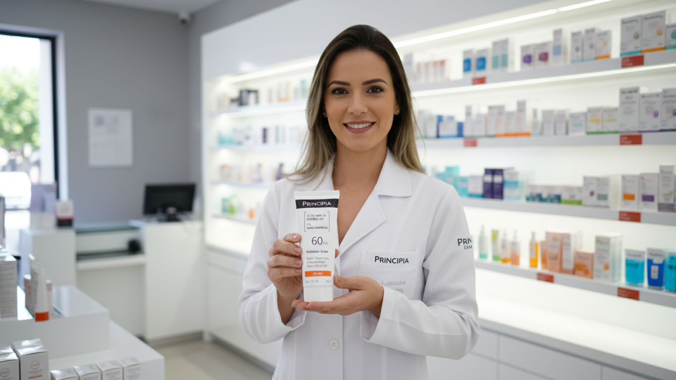 Principia Protetor Solar Facial PS-01 FPS 60