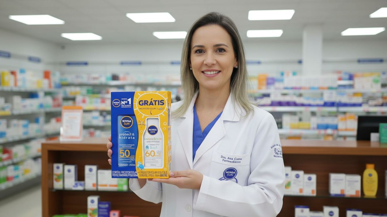 Protetor Solar Nivea Sun Kids & Babies Pele Sensível FPS 60