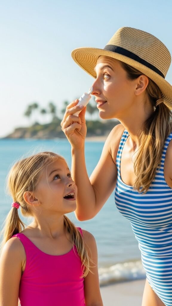 Protetor solar infantil pode ser usado por adultos