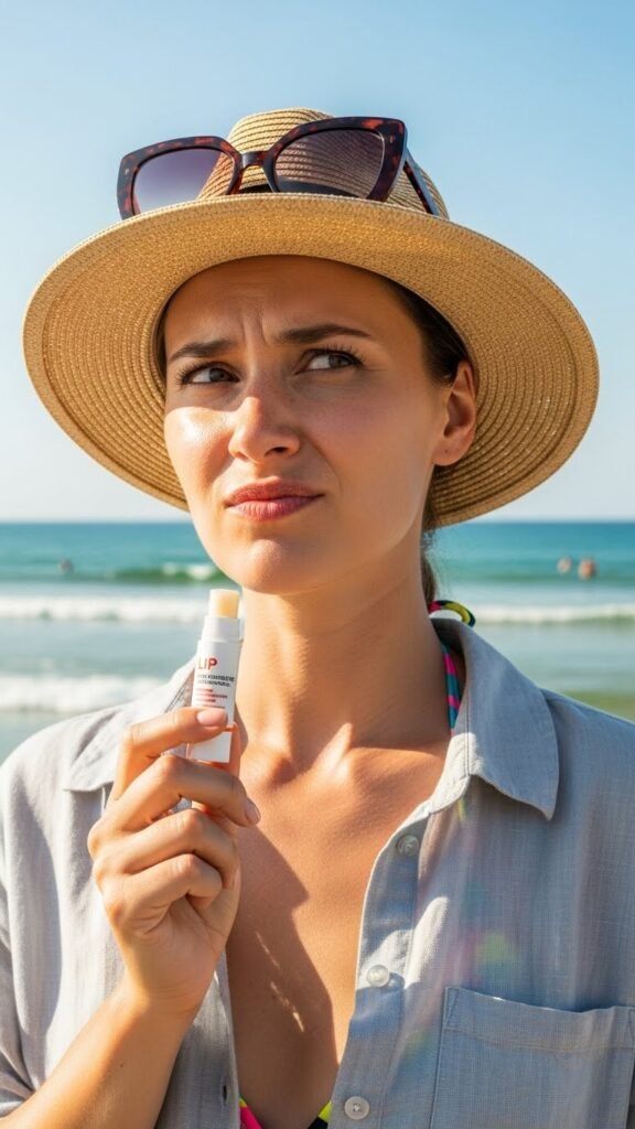 Protetor solar labial é realmente necessário Batom comum já protege