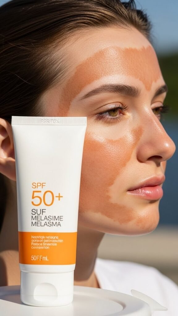 Protetor solar previne manchas e melasma de forma eficaz