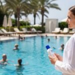 Protetor solar resiste ao suor e à água Precisa reaplicar após mergulho