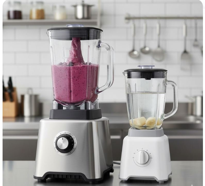Qual a diferença entre liquidificador comum e liquidificador profissional
