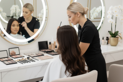 Sobrancelhas alinhadas estruturam todo o olhar com precisão