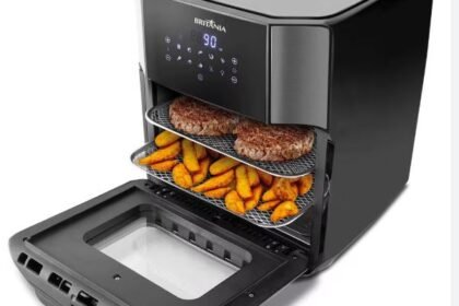 Use uma grade extra dentro da Fritadeira Air Fryer para fazer duas receitas ao mesmo tempo