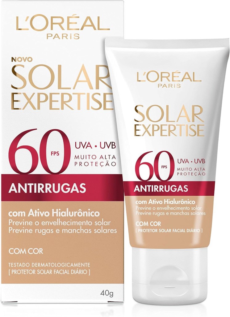 L'Oréal Paris Protetor Solar Expertise Antirrugas FPS 60