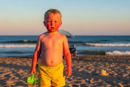 Protetor solar infantil realmente protege a pele sensível das crianças