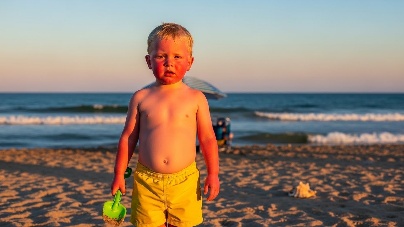 Protetor solar infantil realmente protege a pele sensível das crianças