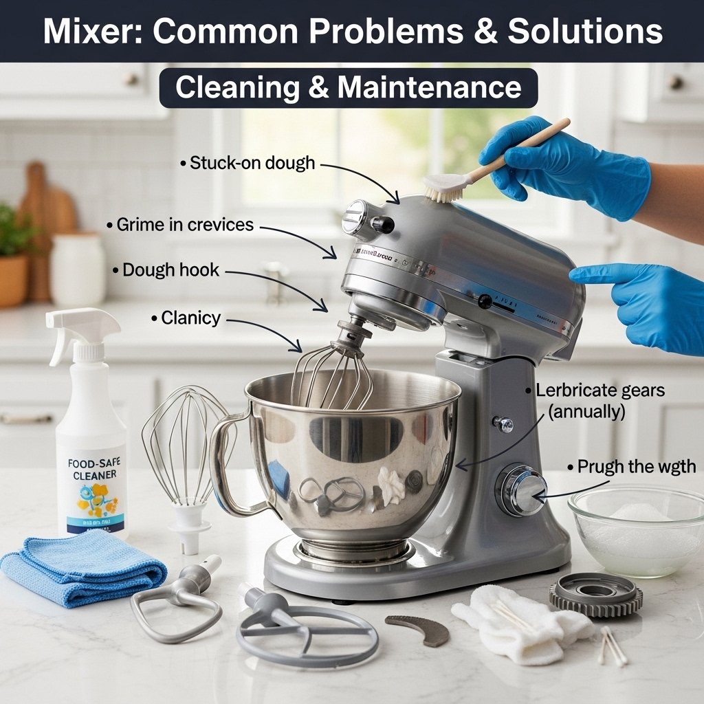 Batedeira Problemas Comuns e Soluções Limpeza e Manutenção