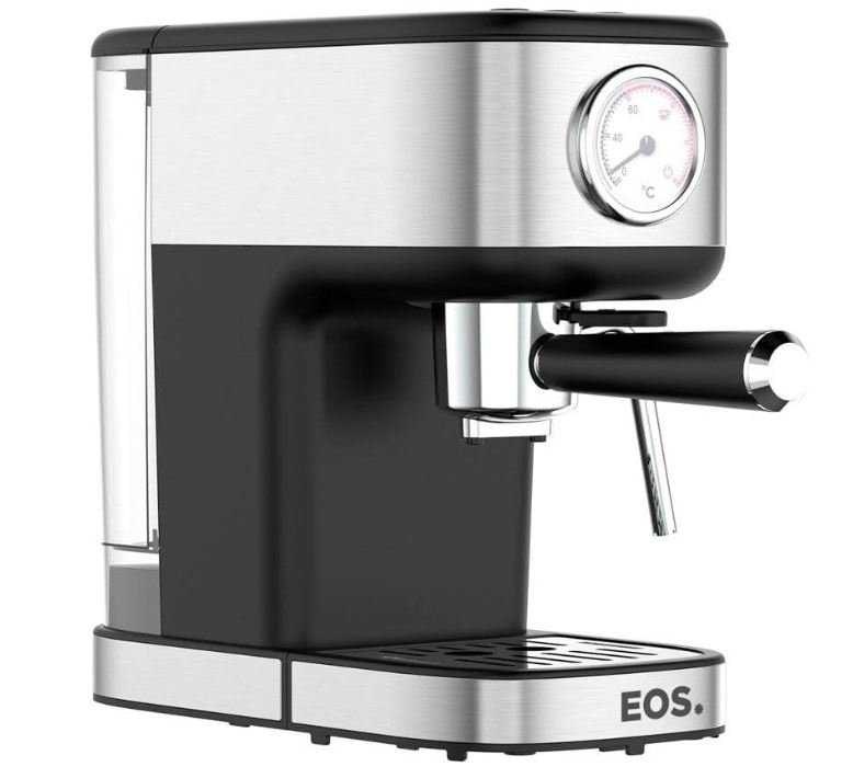 Cafeteira Espresso EOS 2 em 1 Italiana com 20 Bar de Pressão Inox ECF06EC