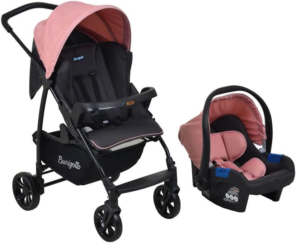 Carrinho de Bebê Burigotto Ecco (Travel System) Vale a pena Tire sua principal dúvida antes de comprar!
