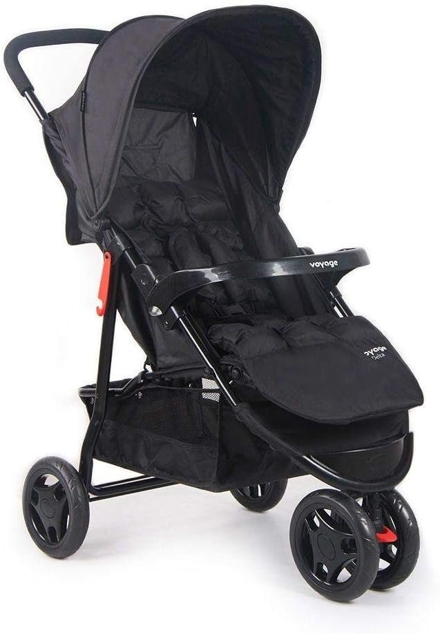 Carrinho de Bebê Delta Voyage Preto é bom para o dia a dia Veja antes de comprar!