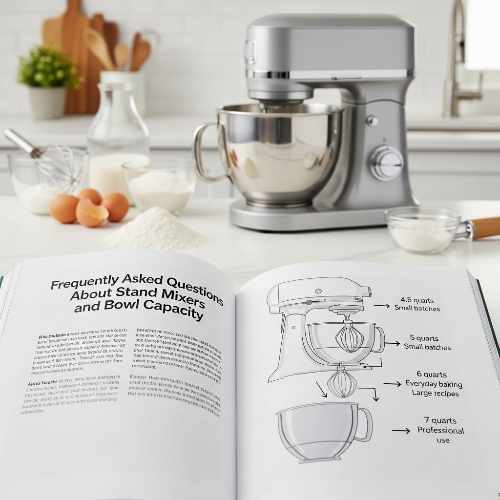 Perguntas Frequentes Sobre Batedeiras e Capacidade da Tigela (Bowl)