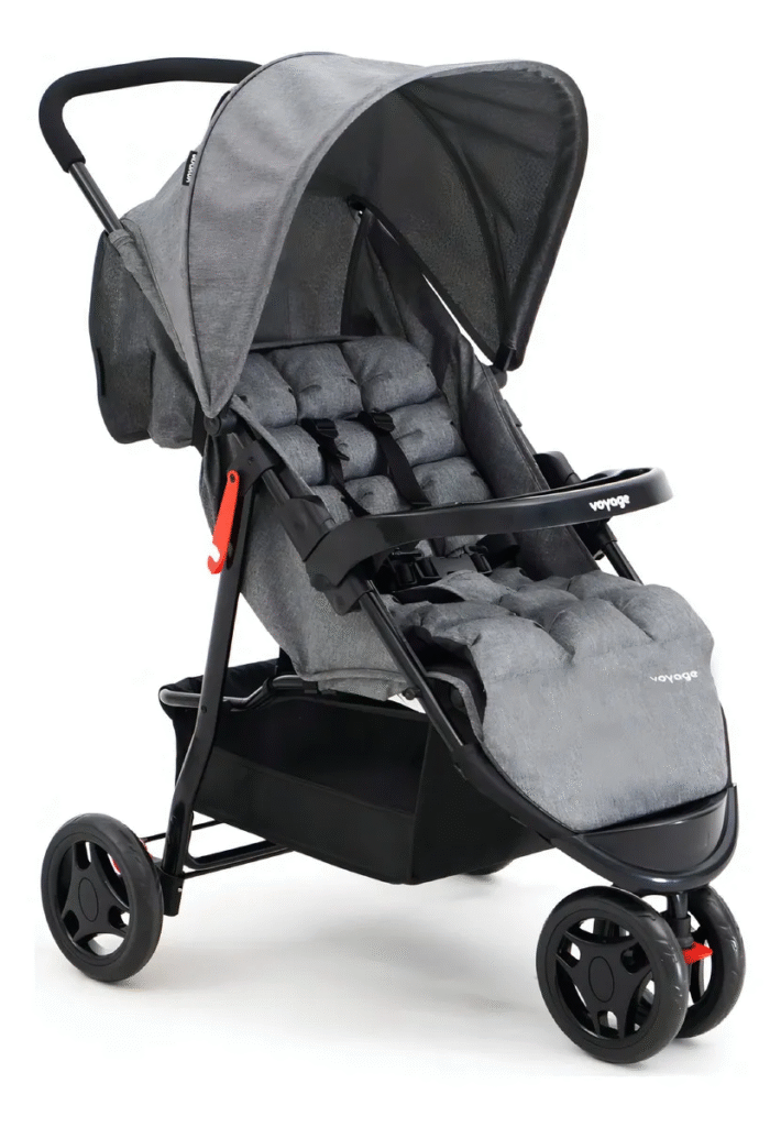 Carrinho Delta Voyage Preto