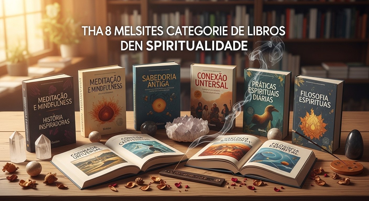 As 08 Melhores Categorias de Livros Sobre Espiritualidade