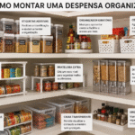 Como montar uma despensa organizada Guia Prático!