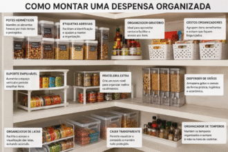 Como montar uma despensa organizada Guia Prático!