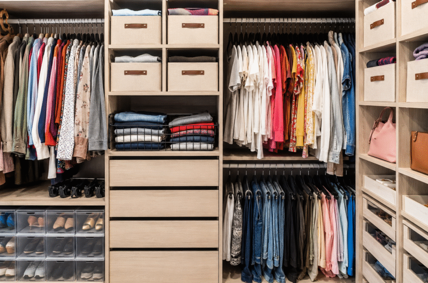 Dicas práticas de organização de guarda-roupa para economizar espaço
